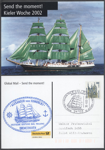 Bund 2002 sonderbeleg kieler - bund,