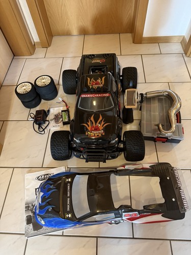 Benzin monster truck - rc,