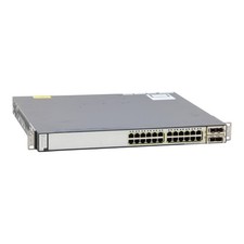 Cisco Catalyst WS-C3750E-24TD-E 24-Port RJ-45 2x 10GbE X2 L3 Managed Switch