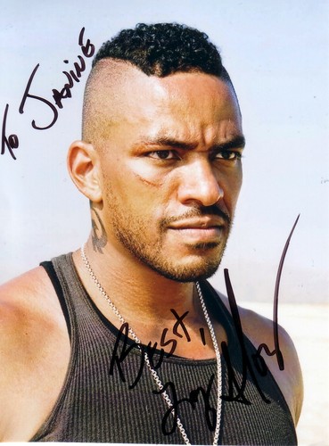 Laz alonso originalautogramm - alonso,