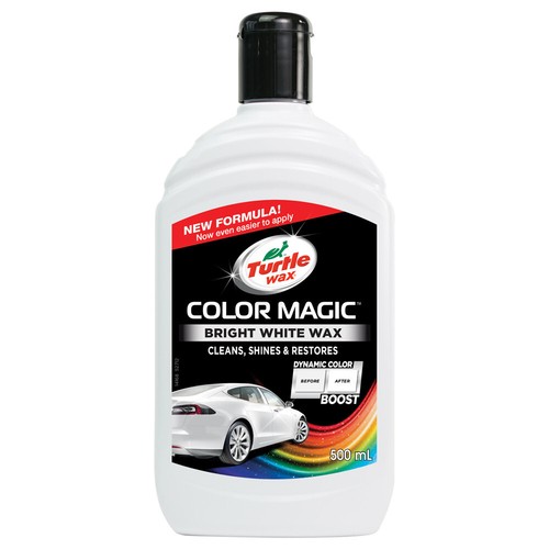 Turtle wax color magic weiß - turtle,