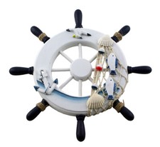 Maritimes Deko Steuerrad aus