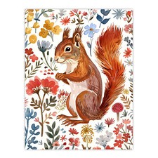 Süßes rotes Eichhörnchen