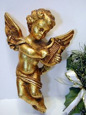 goldene EngelsFigur WandEngel