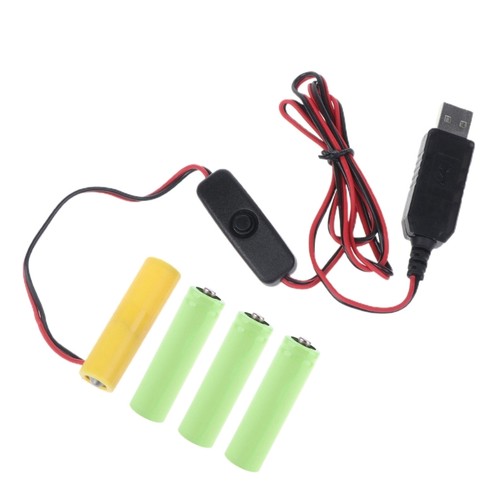 Dummy battery adapter - 6v,