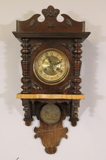 Freischwinger Wanduhr Mauthe um 1900 (MVL4263)