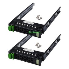 2 Stück Fujitsu Primergy Caddy Festplattenrahmen HDD Tray 2,5" A3C40135103