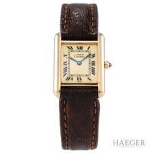 Cartier Tank Vermeil Ref
