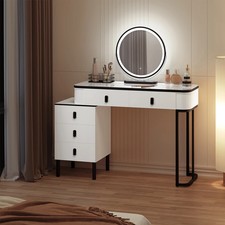 Schminktisch mit led spiegel - mit, &