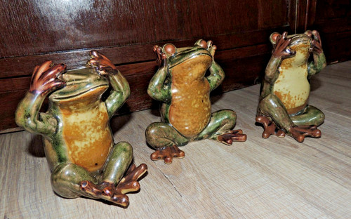 Frösche 3große - frösche, --3große