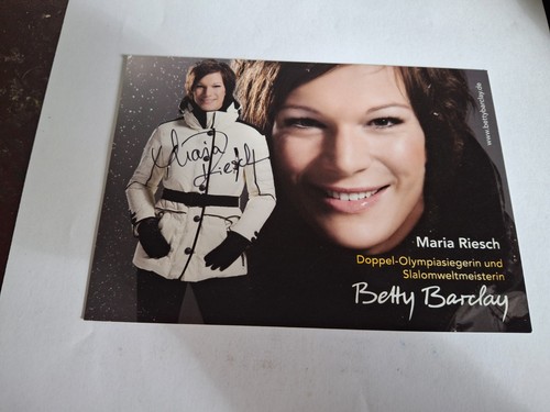 Karte maria riesch - karte,