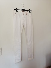 Weisse jeans hose damen - jeans,