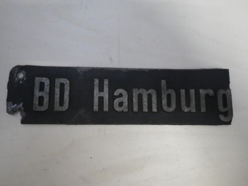 Alu schild eisenbahn original - schild,