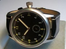 Repro Faksimile B-Uhr Dienstuhr Heer mechanisch 2. Weltkrieg WK 2 d. h.