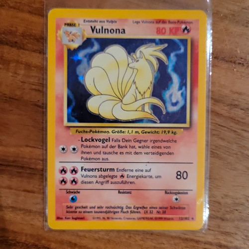 Pokémon tcg vulnona basis set - tcg, basis-set