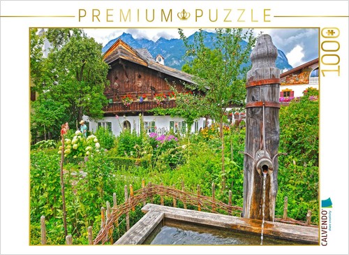 Calvendo puzzle bauerngarten - calvendo,