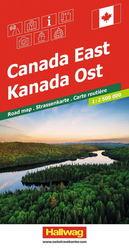Hallwag strassenkarte kanada - hallwag,