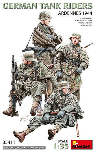 Miniart 35411 german - german, tank