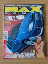 MAX POWER Magazine October 2000 (1109) Nicola Ulian Citroen Diavolo Mercedes C18