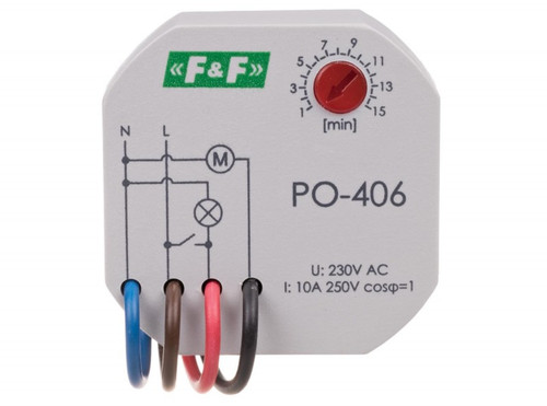406 zeitrelais 230v - f&f,