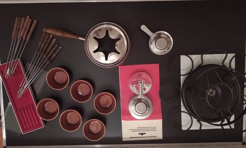 Fondue set karussell - /,