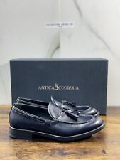 Antiker Leder Halbschuh Herren