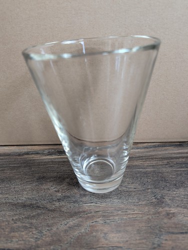 Schlichte konische glasvase - konische,