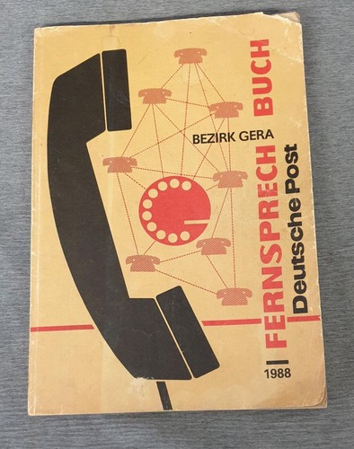 Ddr fernsprech buch - ddr, fernsprech-buch