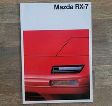 Mazda RX-7 Turbo II Cabrio FC3S Prospekt/brochure/folleto/opuscolo/broszura 1989