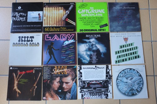 Schallplatten sammlung 36x - lp, sammlung,