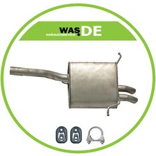 Auspuff Endtopf Mercedes C-Klasse Coupe (CL203) C180 & C180 C200 C230 Kompressor