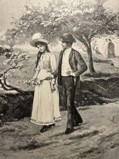 Antique Illustration Woodblock