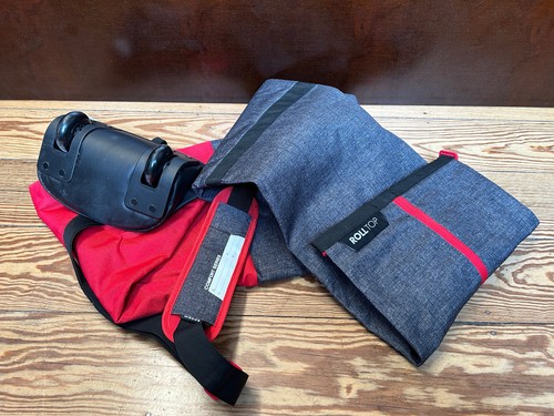 Ski tasche mit rollverschluss - mit,