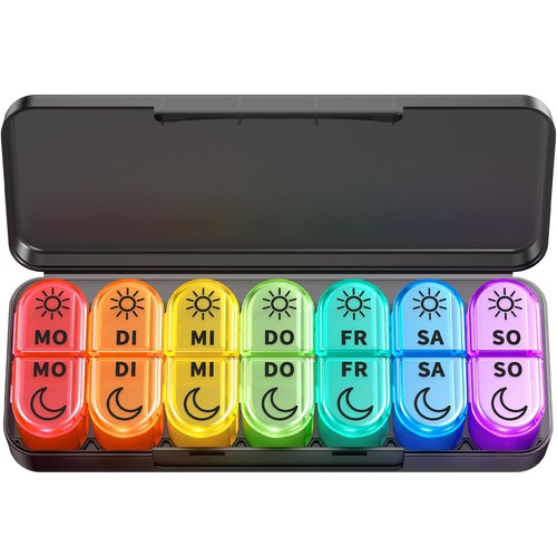 Tablettenbox tage morgens - 7,