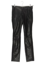 ENJOY Lederhose Damen Hose Gr. DE 36 schwarz Glanz-Optik