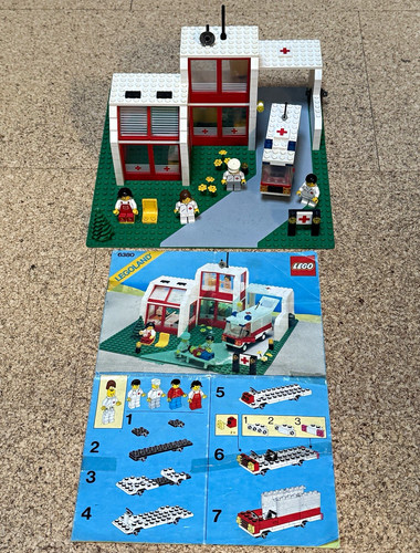 Lego krankenhaus 6380 legoland - krankenhaus,