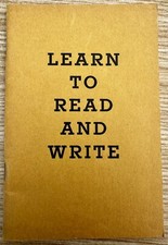 1967 - Learn to read and write, Printed in U.S.A., Watchtower, Jehovas Zeugen