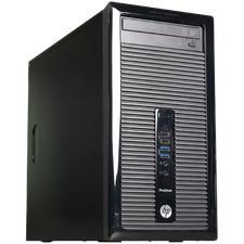 HP ProDesk 490 G1 MT Intel Core i7 8-32GB RAM 256GB-1TB SSD HDD Windows 10 Pro