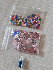 Streudeko Sterne Glitzer Basteln Bastelmatterial 