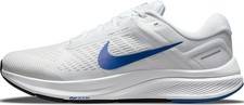 Nike Air Zoom Structure 24 Weiß Blau Herren Sneaker Schuhe Gr. UK 8_8,5_9