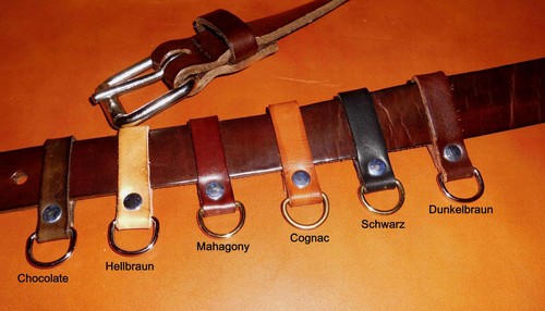 Gürtel schlaufe vernietet d - schlaufe,
