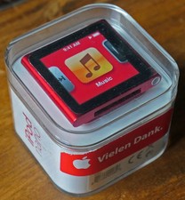 Apple iPod Nano 6th - rot - 16 GB - Akku defekt (nicht benutzt) - inkl. Zubehör