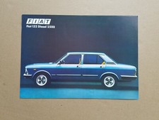 Fiat 132 Diesel 2500 Prospekt