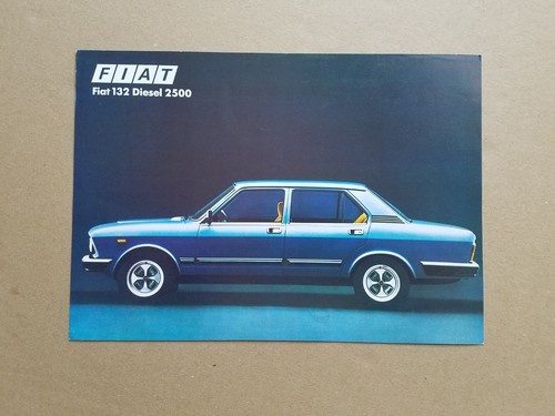 Fiat 132 diesel - diesel, 2500