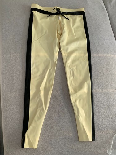Latex trainingshose zipp - latex,