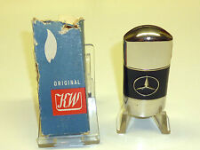 KW (KARL WIEDEN) LIGHTER W. MERCEDES LOGO - BLACK LACQUER - OVP - 1930 - GERMANY