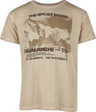 The Ghost Inside T-Shirt Herren Avalanche beige Band-Merch, Bands