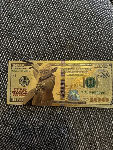 100 dollar banknote goldfolie - 100,