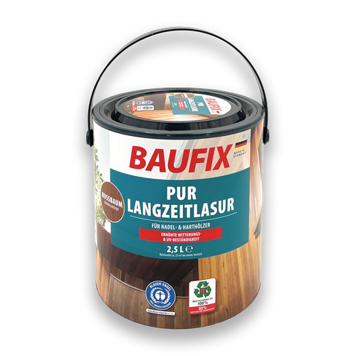 Baufix pur langzeitlasur - 2,5l,
