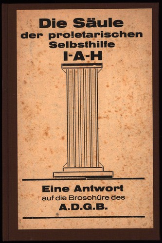 Die säule der - der, proletarischen